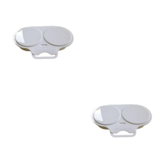 Redempat Microwave Egg Steamer Addition To Kitchen White Sturdy And Durable Egg Steamers white 2Set