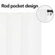 thumbnail image 2 of Cortinas Easy-Going Blackout, 107 x 213 cm, térmicas, color blanco, 2 paneles, 2 of 7