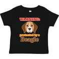 thumbnail image 3 of Inktastic Beagle Dog Gifts Protected By Boys or Girls Toddler T-Shirt, 3 of 5