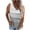 Gray, variant on Dagugfen Womens Tank Tops V Neck Strap Color Block Trendy Loose Streetwear Casual Lightweight Blouses