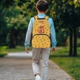 thumbnail image 3 of Uorisanigo Kids Backpack 5-12 Year Lightweight American Flag Basketball Children School Bag with Side Water Bottle Holder for Preschool Kindergarten Elementary, 3 of 7