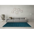 thumbnail image 3 of Ahgly Company Indoor Rectangle Abstract Light Blue Contemporary Area Rugs, 7' x 10', 3 of 4