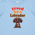 thumbnail image 4 of Inktastic Labrador Chocolate Lab Boys or Girls Baby T-Shirt, 4 of 5