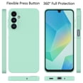 thumbnail image 2 of Galaxy A16 5G Case, Takfox Samsung Galaxy A16 5G 6.7" Basic Case [Frosted] Shockproof Case Liquid Silicone Gel Rubber Soft TPU Anti-slip Bumper Thin Matte Slim Phone Case Covers ,Mintgreen, 2 of 10