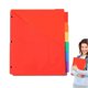 thumbnail image 1 of Divider sheets, insertable large tabs – thick index organizer, divider pockets for school, classroom, workplace, 1 of 5
