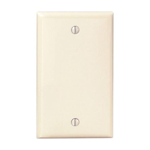Leviton Nylon Blank Wall Plate
