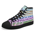 thumbnail image 7 of In This House We Believe Black libes matter High Top Canvas Shoes Sneakers Black Size 10, 7 of 7
