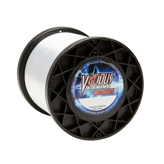 Vicious Ultimate Clear-Blue Fluorescent Mono - 4 Lb Test