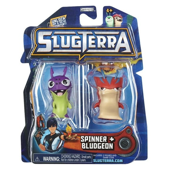 Slugterra Basic Figure 2-Pack - Spinner and Bludgeon