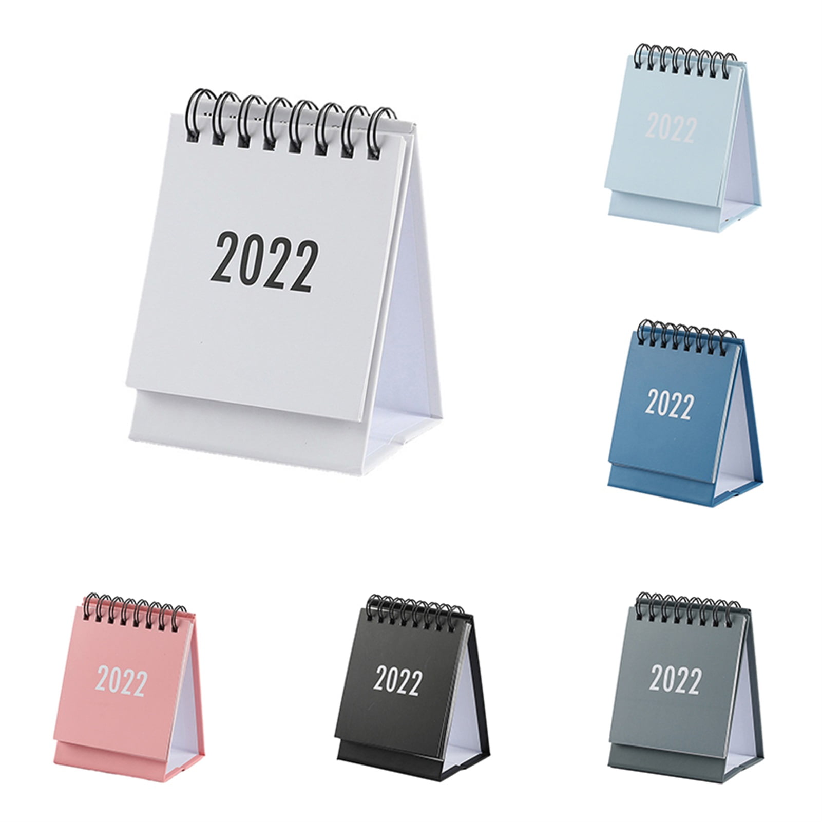 Dream Lifestyle Desk Calendar, 2022 Mini Pure Color Calendars with