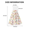thumbnail image 3 of Kdxio Dessert Hand Towel with Loop Hanging Towel Absorbent Tie Towels for Kitchen Tea Bar Bathroom Decor, 3 of 7