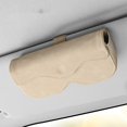 thumbnail image 6 of PATLOLLAV PU Leather Sun Visor Car Glasses Holder - Universal Sunglasses Clip Organizer with Non-Slip Clamp for Drivers&nbsp;, 6 of 6