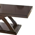 Jocelyn 48 in. Espresso Cherry Standard Rectangle Wood Console Table