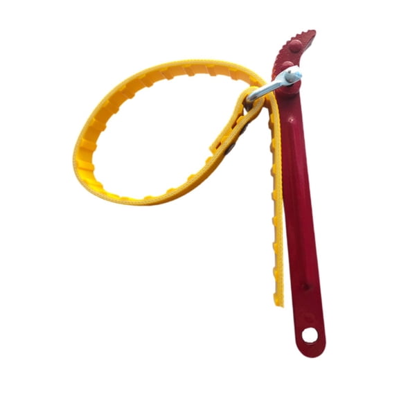 Belt Strap Wrench Adjustable Wrench Oil Filter Strap Wrench Anti Slip Handle for Car Repairs and Home Plumbing Use