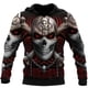thumbnail image 3 of Sudadera con capucha para hombre, moda, estampado de calavera en 3D, novedad de otoño, sudaderas Harajuku Street 2024, ropa vintage, sudaderas holgadas con capucha, 3 of 5