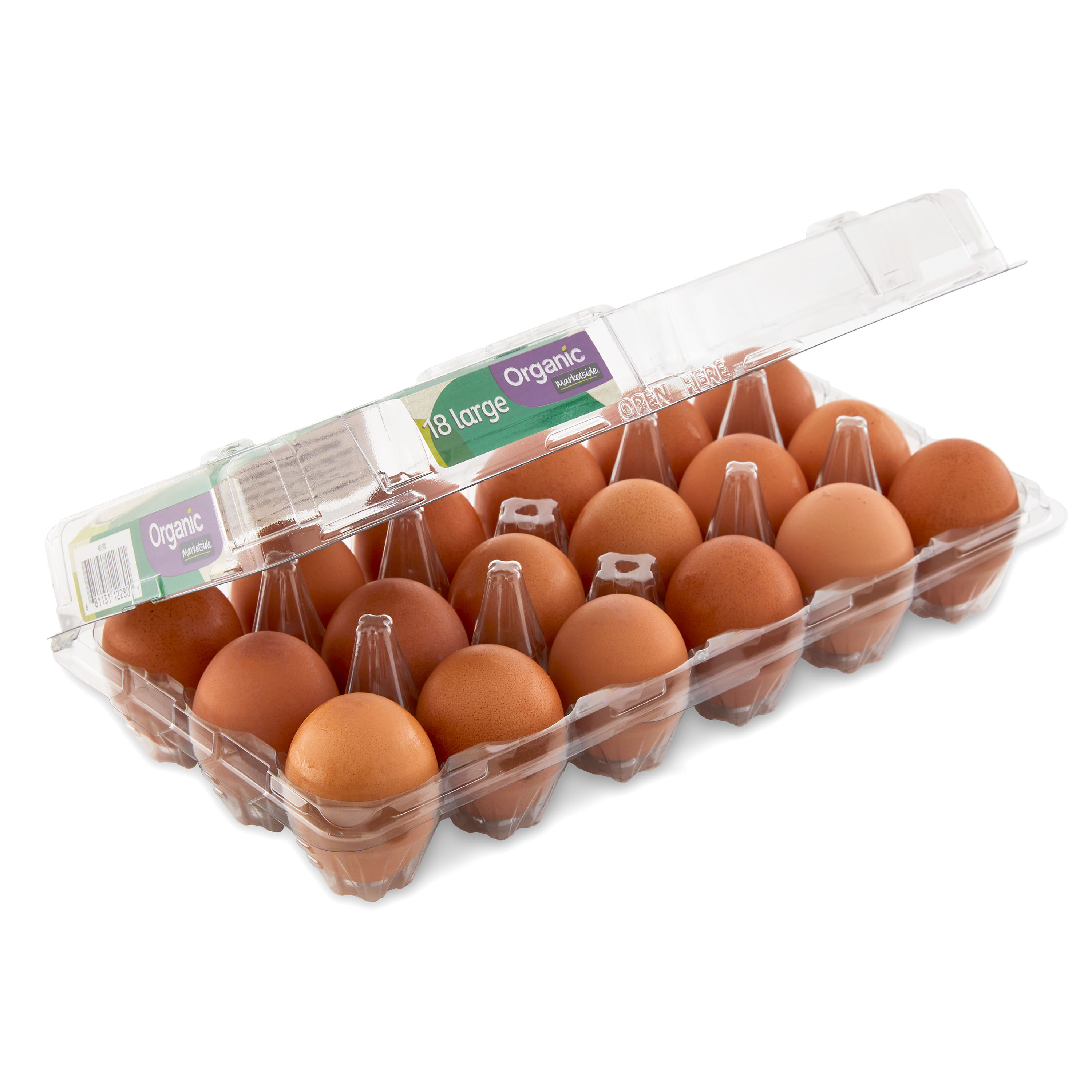 Marketside Organic Cage-Free Brown Large Eggs, 18 Count - image 3 of 6