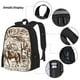 thumbnail image 3 of Disketp Western Desert Cowboys2 Mochila Estampada de Gran Capacidad con Lonchera y Estuche, Set de 3 Piezas para Estudiantes, 3 of 7