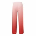 thumbnail image 5 of Fancifize Sweatpants for Girls Boys Soft Fleece Color Block Straight Leg Pants Drawstring Elastic Active Joggers Athletic Outdoor Trousers with Pockets 4-15 Years, 5 of 5