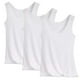 thumbnail image 1 of Pijama de manga corta para mujer, blusa lisa con cuello en U, de 3 piezas, 1 of 6