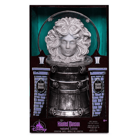 Disney Parks 8” Madame Leota Crystal Ball Light-Up Haunted Mansion Resin Figurine