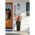 thumbnail image 6 of Veradek Pure Series Midland 30" Plastic Planter 2-Pack Black, 6 of 12