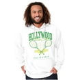 thumbnail image 5 of Retro Hollywood Tennis Club Poster Hoodie Sweatshirt Women Men Brisco Brands S, 5 of 6