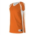 thumbnail image 7 of Alleson Athletic B35785676 Youth Reversible Basketball Jersey, Purple & White - Extra Large, 7 of 7