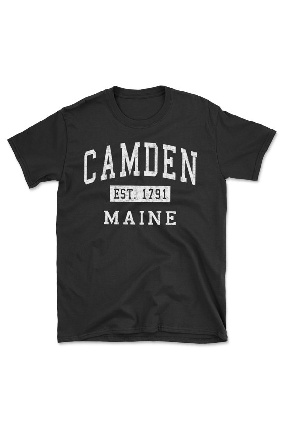 Camden Maine Classic Established Men's Cotton T-Shirt