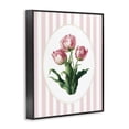 thumbnail image 2 of Stupell Industries French Country Spring Tulips on Stripes Black Framed Giclee Art, 16 x 20, by Ink Drop Loft, 2 of 8