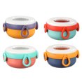 thumbnail image 3 of YAOMOBB Food Storage Box Leak proof Kids Lunchbox Buckle Closure with Handle Bento Food Container, 3 of 7