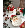 thumbnail image 5 of Spode Christmas Tree Black and White Cookies For Santa Plate, 12-Inch Santa Cookie Plate Made of Earthenware, 5 of 7