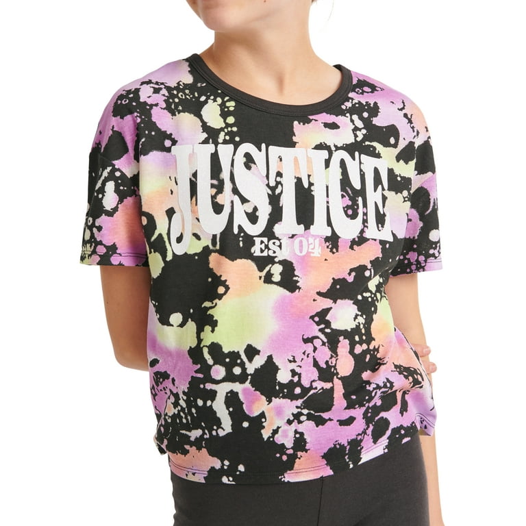 Justice Girls 3-Pack T-shirt & Legging Set, Sizes XS-XLP 
