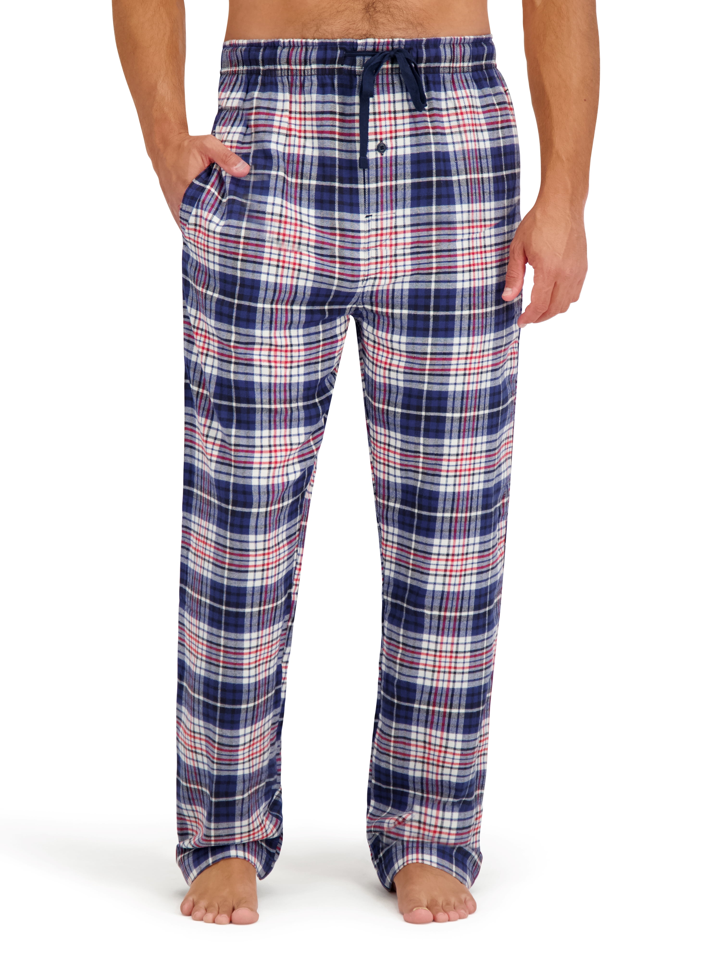 Hanes Men's 2pk Ultrasoft Flannel Sleep Pants, Sizes S-XL