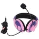 thumbnail image 5 of Somic Electronics Auriculares Enchufes Multifuncionales Auriculares para Juegos de Voz con micrófono para computadoras Teléfono móvilPúrpura, 5 of 5