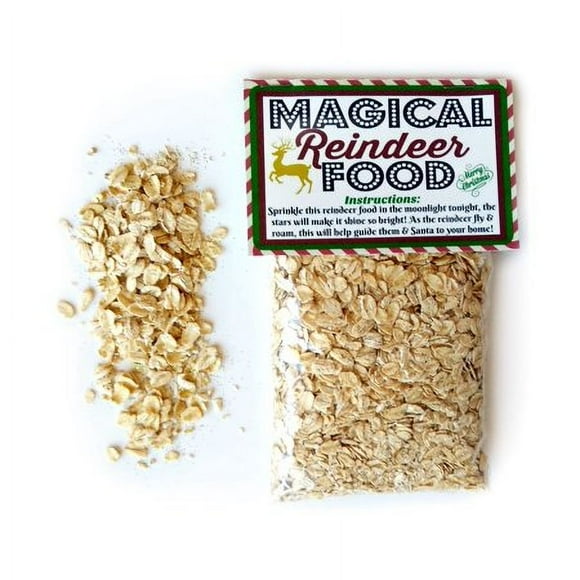 Magical Reindeer Food Magic Feed Merry Christmas Eve Happy Holiday Tradition Santa Elf Elves Rudolph Stocking Stuffer 1 Bag
