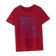 thumbnail image 5 of Camiseta para Mujer Strade Fareast Limited Ropa de Verano Elegante Cuello Redondo S Rojo, 5 of 7