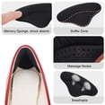thumbnail image 4 of Almohadillas para talones MUKIFINE, 6 pares, para zapatos holgados, 4 of 7
