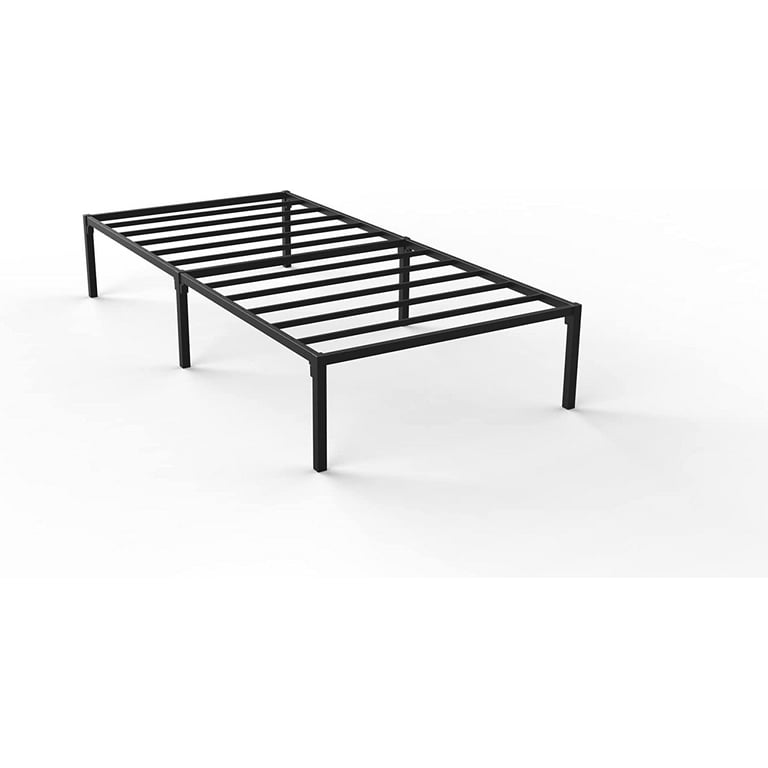 Zinus Yelena Black Metal Queen Platform Bed Frame