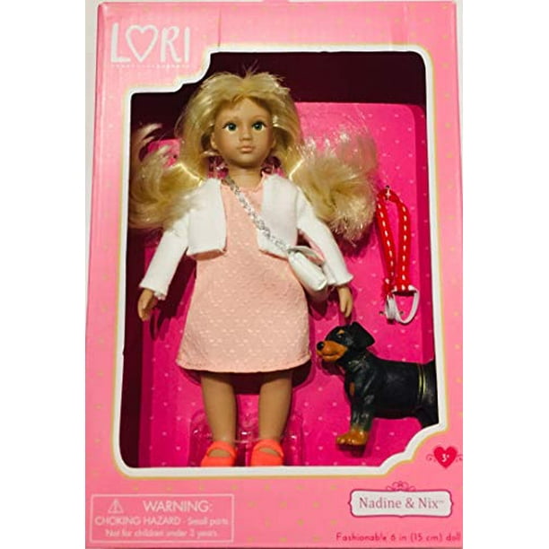 Our Generation Doll with Pet Dog Nadine Nix - Walmart.com
