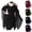 Style1-Black halloween dresses for women, variant on ersvoioy Womens Gothic Off Shoulder Midi Dress Cold Shoulder Ruffle Sleeve Button Down Asymmetrical Tunic Gown with Choker Detail Soft for Halloween Party Cosplay and Alternative Fashion Events