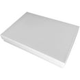 thumbnail image 1 of N'icePackaging - 10 Qty White Swirl Imported Cotton Filled Large Necklace Jewelry Boxes - for Large Necklaces & Jewelry Combinations- 7 1/8" x 5 1/8" x 1 1/8", 1 of 3