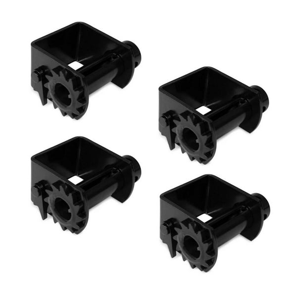 DC Cargo Mall Four Weld-On Winches for Flatbed Trailer | Heavy Duty Standard Tie-Down Winches