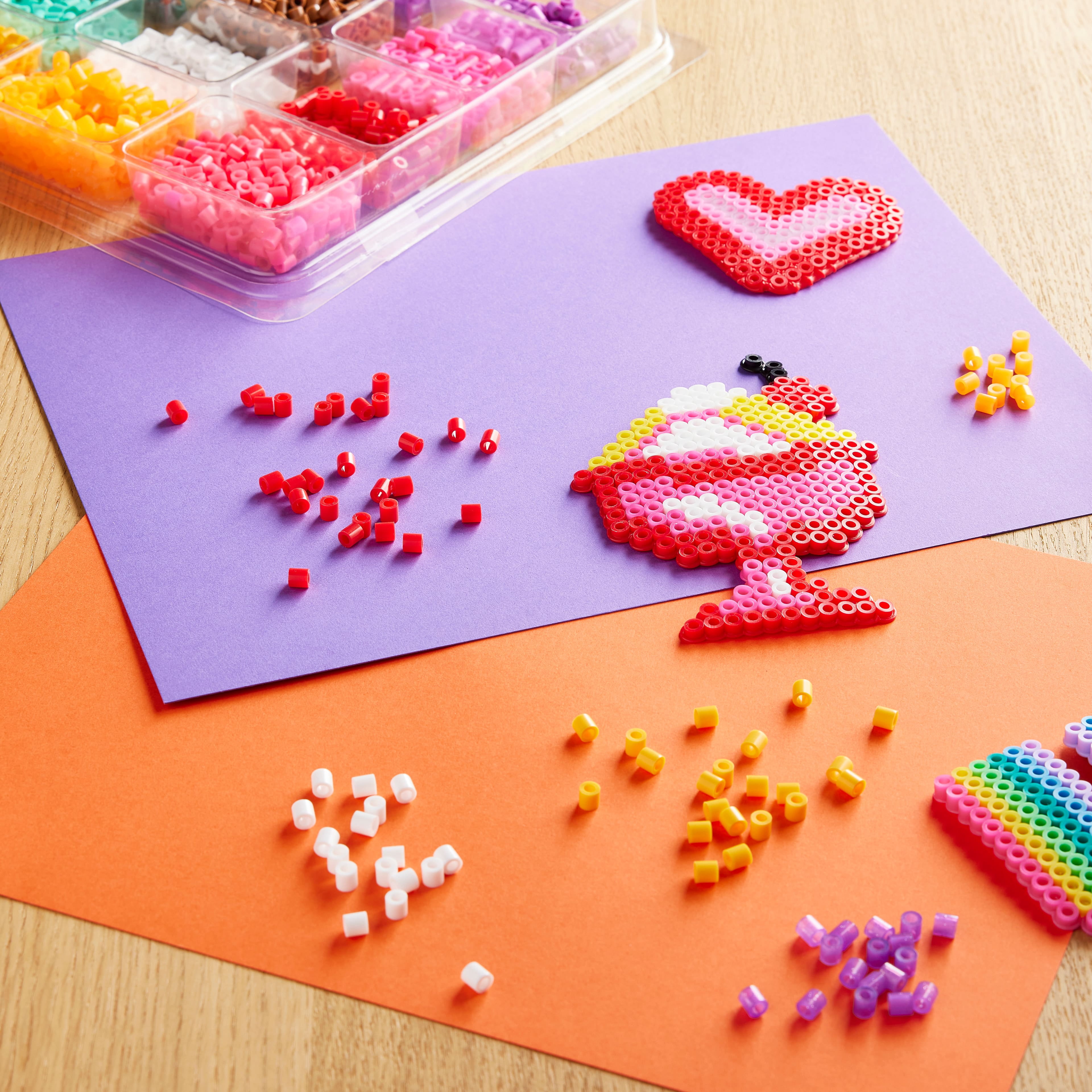 Perler Beads Tray of Beads, 6 Pack