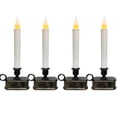 thumbnail image 1 of Paquete de 4 velas LED para ventana de Lamp Doratale con sensor del anochecer al amanecer, 1 of 7