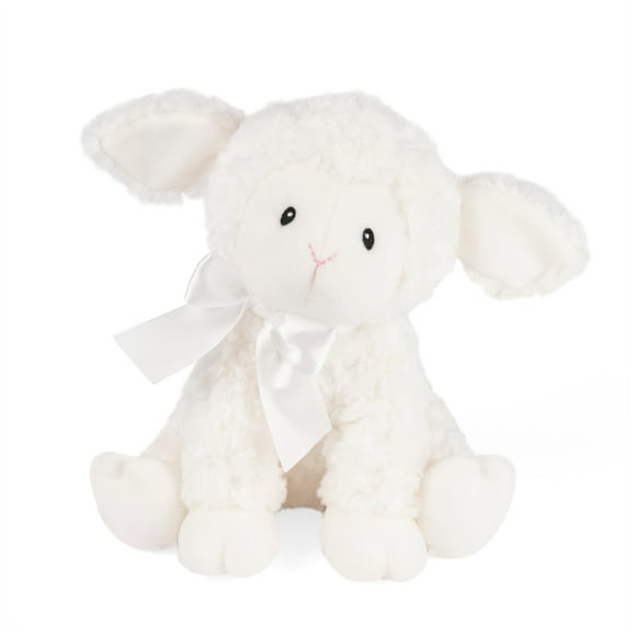 GUND Baby Lena Lamb Keywind Musical Plush, Plays Brahmsâ Lullaby, Stuffed Animal Sensory Toy for Babies 10 Months & Up, White, 10â