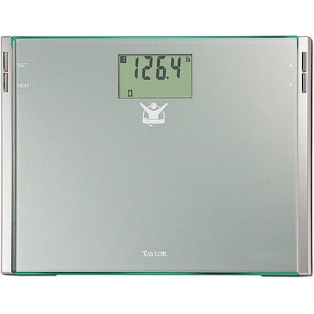 Biggest Loser 75444102BL CalMax Glass Electronic Digital Bath Scale