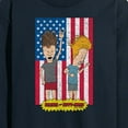 thumbnail image 3 of Beavis & Butthead - Americana  - Men's Long Sleeve T-Shirt, 3 of 5