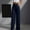 Blue, variant on Women's Casual Work Pants High Waisted Comfy Straight Leg Pant Business Dressy Trousers with Pockets