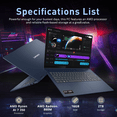 thumbnail image 3 of Lenovo Ideapad 5 16" 2-in-1 Touchscreen Laptop, AMD Ryzen AI 7 350, 16GB RAM, 2TB Storage(1TB SSD+1TB Dock Station), AMD Radeon 860M, Backlit Keyboard, Win 11 Pro, Blue, 3 of 7