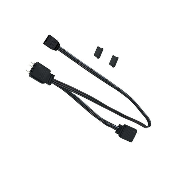 ARGB Controller Cable 5V 3Pin ARGB Controller Adapter ARGB Remote Controller for PC Fan Cooling Fan Light Strips